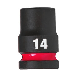 Vaso de impacto 1/2" corto 14mm