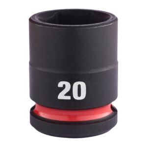 Vaso de impacto 1/2" corto 20mm