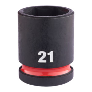 Vaso de impacto 1/2" corto 21mm
