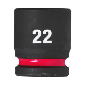 Vaso de impacto 1/2" corto 22mm
