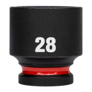 Vaso de impacto 1/2" corto 28mm