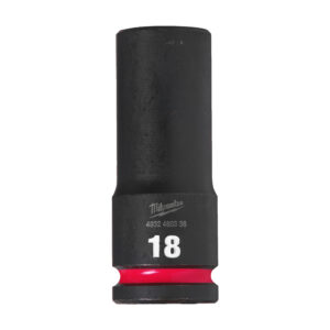 Vaso de impacto 1/2" largo 18mm