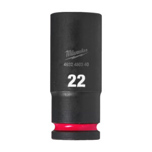 Vaso de impacto 1/2" largo 22mm