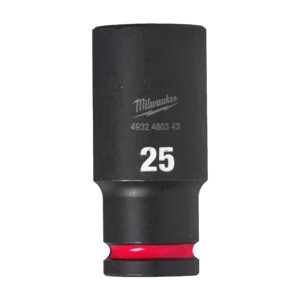 Vaso de impacto 1/2" largo 25mm