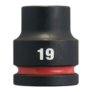 Vaso de impacto 3/4" corto 19mm