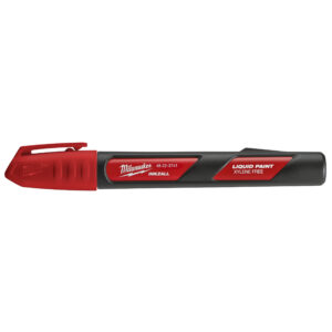 Marcador líquido rojo