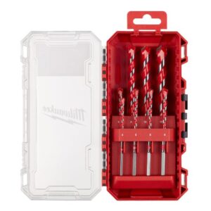 Promociones 4 estuche 8 brocas hormigon milwaukee