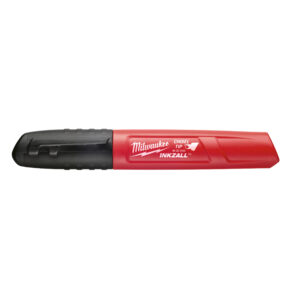 Marcador negro con punta cincelada 4,5mm