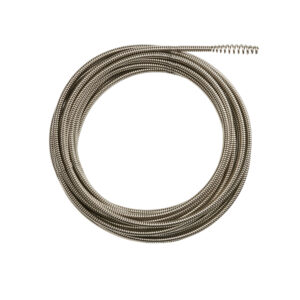 Espiral 6mm x 10,5m, cabezal tipo barrena M18PF