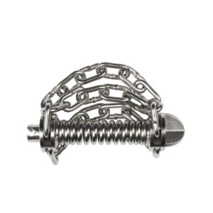 Golpeador con cadena de 75mm para espiral de 16 y 20mm (grasas en PVCs)