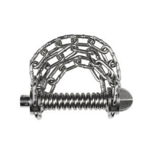 Golpeador con cadena de 100mm para espiral de 16 y 20mm (grasas en PVCs)