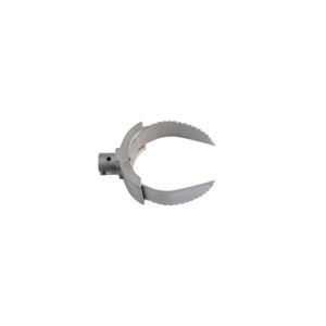 Cortador horquilla dentado de 75mm para espiral de 22mm (lodos y enraizamientos)