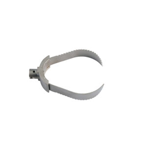 Cortador horquilla dentado de 100mm para espiral de 22mm (lodos y enraizamientos)