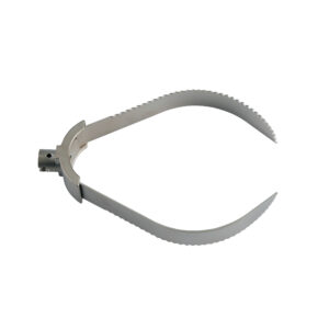Cortador horquilla dentado de 150mm para espiral de 22mm (lodos y enraizamientos)