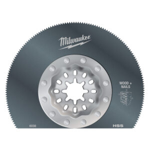 Cuchilla de incisión multimaterial segmentada para corte a ras de 85mm
