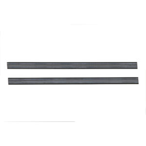 Cuchillas reversibles de metal duro. 2 cuchillas reversibles, adecuadas para maderas blandas y duras.