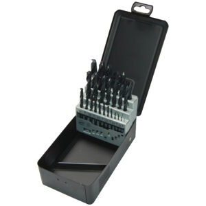 Promociones 8 Estuche de metal con 25 brocas HSS-R.