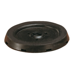 Plato soporte ⌀150mm, 6 agujeros. Completar con el anillo de goma que se vende por separado