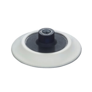 Promociones 2 Plato de pulido con anclaje M14. Diseño plano con una excelente flexibilidad. Bajas vibraciones para un trabajo preciso en cualquier superficie plana o curva