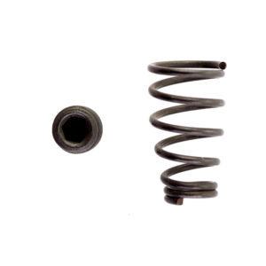 Muelle de eyección y tornillo fijador