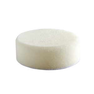 Esponja de pulido – Suave (blanca). Esponja suave para pulidos ligeros y eliminación de arañazos suaves. Fijación rápida. Para utilizar con el plato de pulido/ lijado