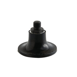 Plato para discos de fibra. Anclaje: M9 x 0,75 para fijar en la maquina. Anclaje de rosca para fijar los abrasivos y accesorios de desbaste, como eliminación de óxido. Ideal para el lijado de superficies de difícil acceso, como ángulos de puerta y pasos de rueda