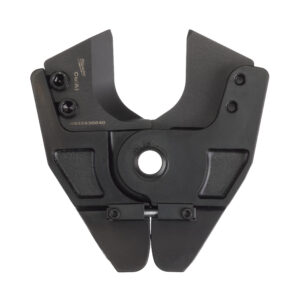 Mordaza cortacables y juego de cuchillas para cortar cobre / aluminio. Cableado trenzado estándar de cobre / aluminio hasta 4 x 50mm², 1 x 500mm² en aluminio y 1 x 400mm² en cobre. No recomendado para cableado trenzado fino o de alta flexibilidad