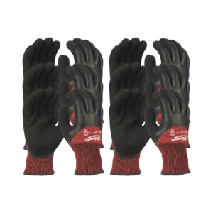 Guantes de invierno anticorte Nivel 3/C - M/8 - pack de 12 pares