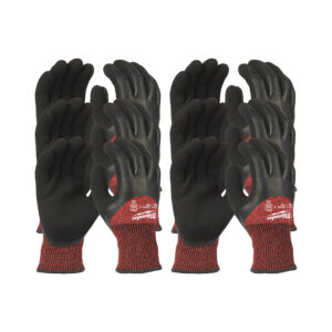 Guantes de invierno anticorte Nivel 3/C - XL/10 - pack de 12 pares