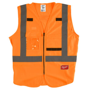 Promociones 12 Chaleco alta visibilidad naranja - S/M