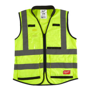 Chaleco alta visibilidad premium amarillo - L/XL