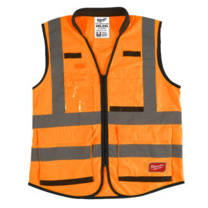 Chaleco alta visibilidad premium naranja - 2XL/3XL
