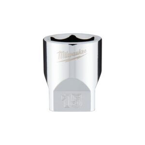 Vaso corto de ¼″ de 15mm