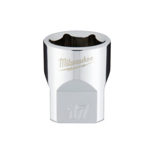 Vaso corto de ⅜″ de 17mm