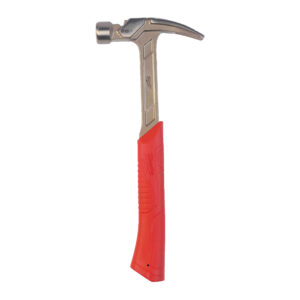 Martillo de uñas rectas y mango de acero 570g