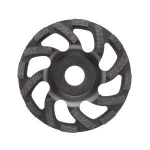 Copa universal para aplicaciones de desbaste y nivelado. Alta eliminación de material. Para materiales abrasivos
