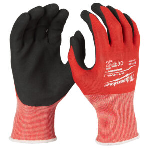 Pack de 12 pares de guantes anticorte de nitrilo Nivel A - S/7