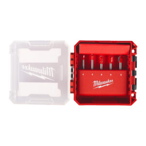 Promociones 18 Estuche de 5 brocas para azulejos y vidrio