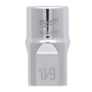 Vaso corto de ½″ de 14mm