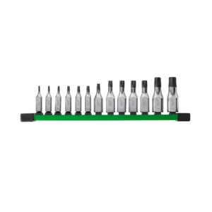 Juego de 13 vasos destornilladores de ¼″ y ⅜″ tipo Torx