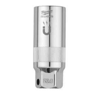 Vaso de ⅜″ magnético para bujías de 20,8mm (13/16″)