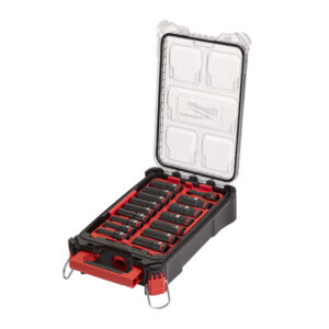 Juego de 16 piezas vasos de impacto de ½″ en PACKOUT™