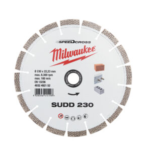 Disco diamante Speedcross silencioso - SUDD 230mm