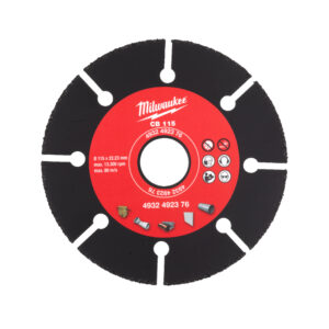 Discos con grano de carburo