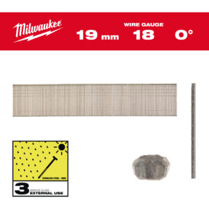 Clavos Inox 18G 19mm - 10.000uds