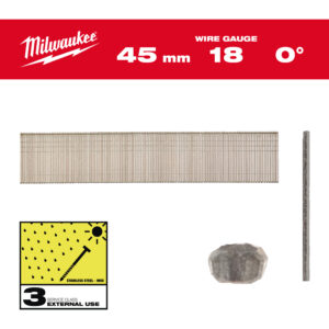 Clavos Inox 18G 45mm - 4.000uds