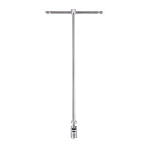 Llave en “T” articulada con vaso hexagonal 18mm