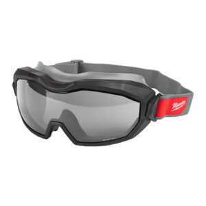 Promociones 16 Gafas de protección panorámicas de perfil alto no ventiladas grises
