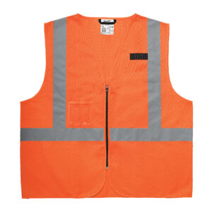 Chaleco alta visibilidad naranja contractor 2XL/3XL