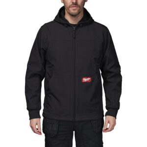 Chaqueta con capucha FREEFLEX™ Softshell Negra